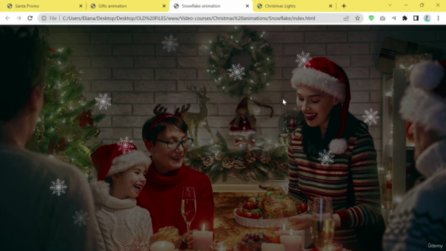 Christmas animations with CSS Only - Screenshot_03