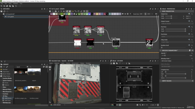 Hard surface material using substance designer (بالعربي) – Screenshot 2