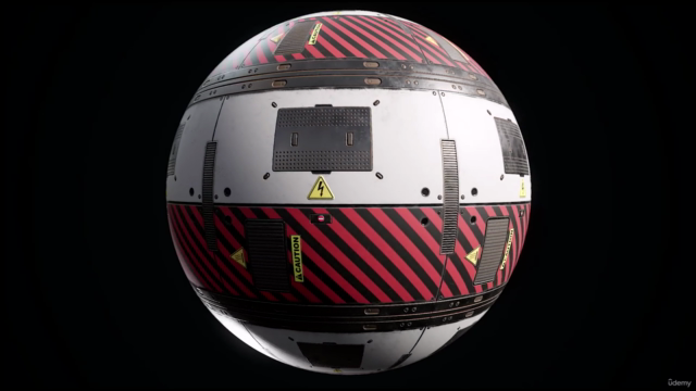 Hard surface material using substance designer (بالعربي) – Screenshot 4