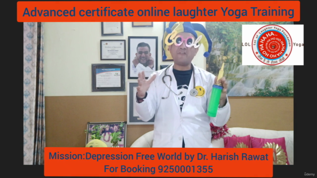 online Laughter Yoga wellness Teacher Training Certification – Screenshot 1