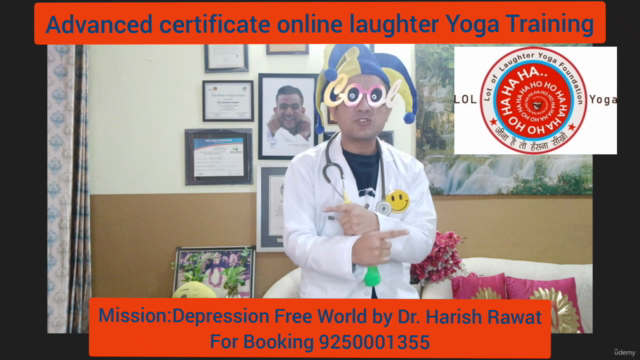 online Laughter Yoga wellness Teacher Training Certification – Screenshot 3