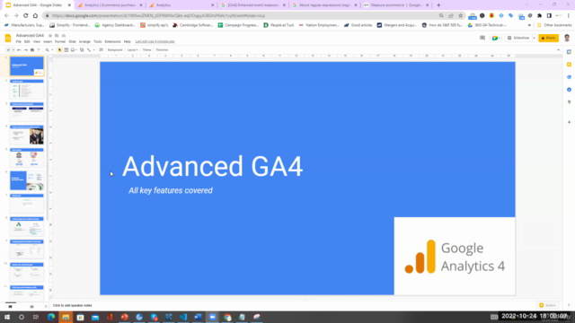 Advanced Google Analytics 4 or GA 4 (<1 hour) – Screenshot 1