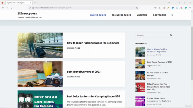Create an Amazon Affiliate Marketing Website with WordPress – Screenshot 3