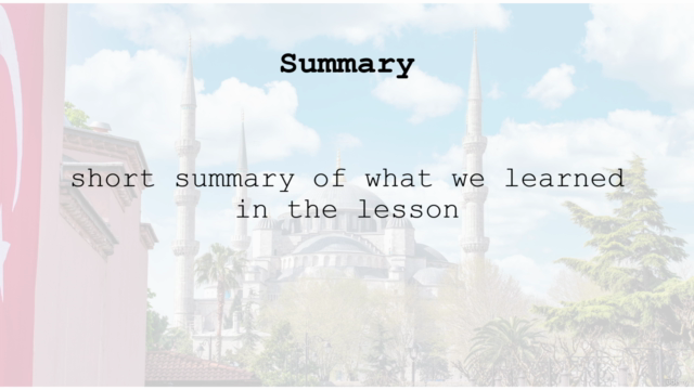 Turkish Conversation Course – Screenshot 3