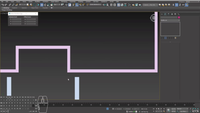Complete 3ds max modeling course : Classic Villa in Dubai – Screenshot 2