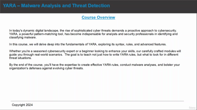 YARA - Malware Analysis and Threat Detection – Screenshot 1