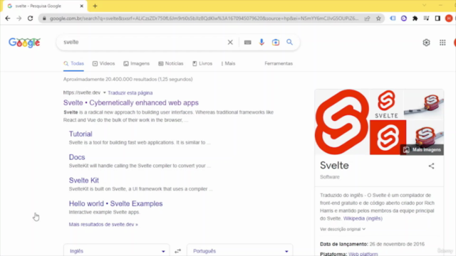 Programação Svelte Framework Completo: Do Zero ao Expert! – Screenshot 2
