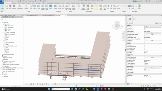 Revit Structures: Beginner Guide to Linked Architect Model – Screenshot 2