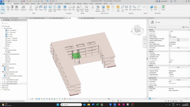 Revit Structures: Beginner Guide to Linked Architect Model – Screenshot 4