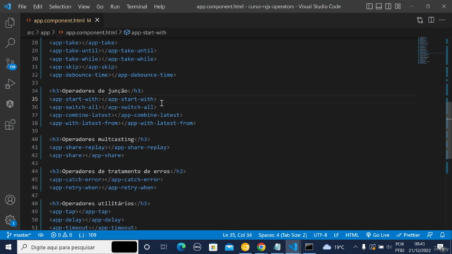 Imersão completa em RxJS para desenvolvedores Angular – Screenshot 3