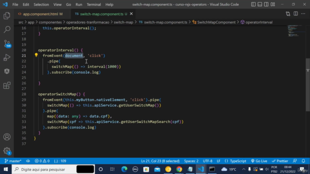 Imersão completa em RxJS para desenvolvedores Angular – Screenshot 4