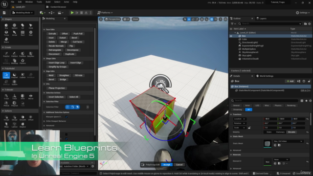 Learn to create a Simple Game in Unreal Engine 5 – Screenshot 2