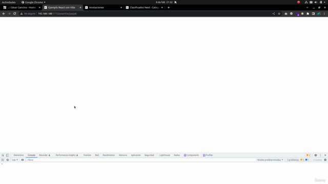 Desarrollo profesional con React (2025) – Screenshot 4