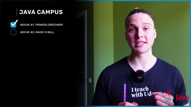 Java Campus: In 7 Wochen zum Java Entwickler – Screenshot 1