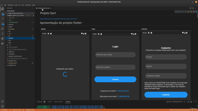 Backend completo da back4app em Flutter – Screenshot 1