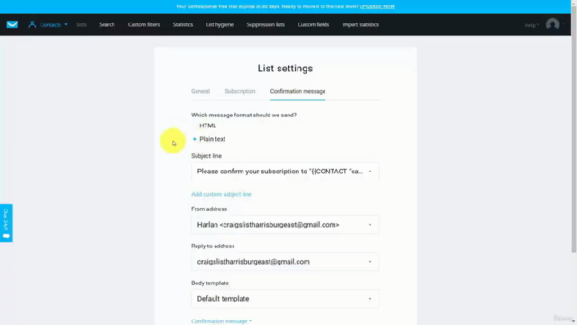 GetResponse Complete Email Marketing Course For Beginners – Screenshot 3