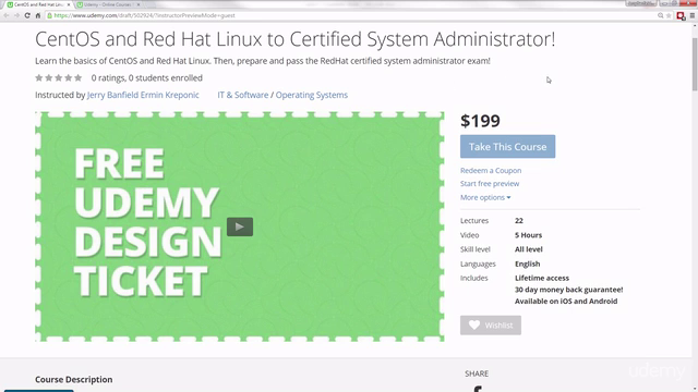 Ermin Kreponic's Course for CentOS and Red Hat Linux - RHCSA – Screenshot 4