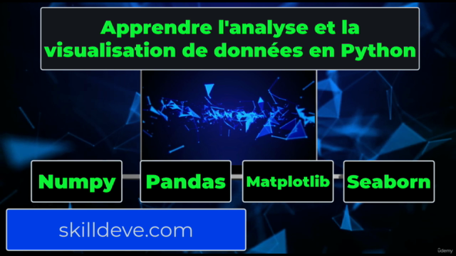 Apprendre l'analyse et la visualisation de données en Python – Screenshot 1