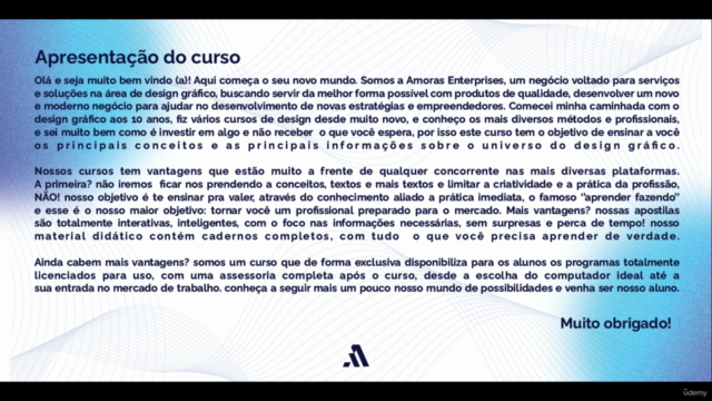 Curso de Design Gráfico Profissional e Completo de Verdade! – Screenshot 1