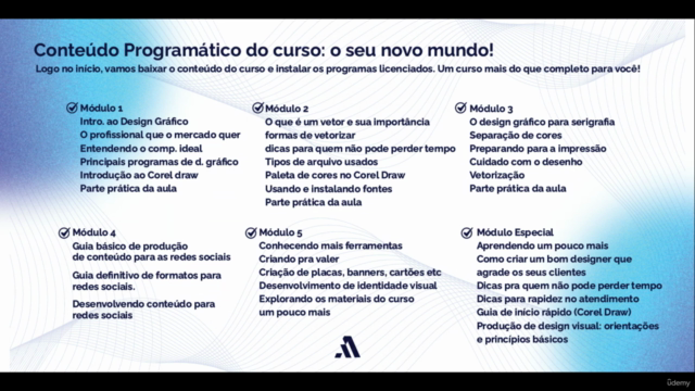 Curso de Design Gráfico Profissional e Completo de Verdade! – Screenshot 3