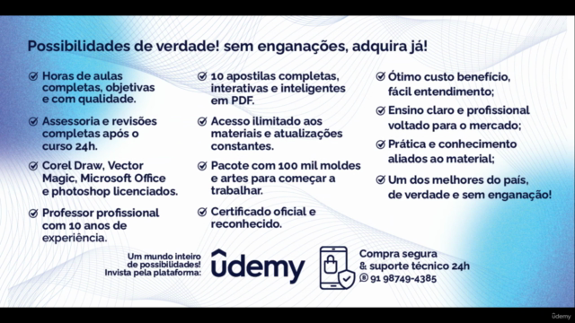 Curso de Design Gráfico Profissional e Completo de Verdade! – Screenshot 4