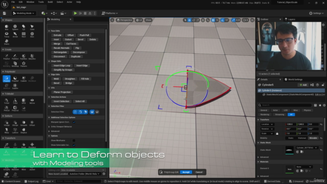 Learn how to model inside Unreal Engine 5 – Screenshot 2