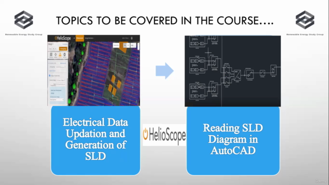 Design of Utility scale Solar Plant in PVSyst & Helioscope – Screenshot 2
