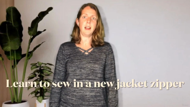 Learn to replace a jacket zipper – Screenshot 1