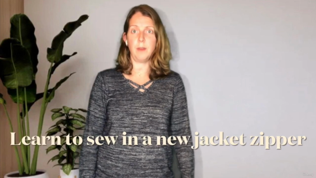 Learn to replace a jacket zipper – Screenshot 2