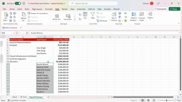 Microsoft Excel - Beginners Introduction to Excel (Volume 1) – Screenshot 3