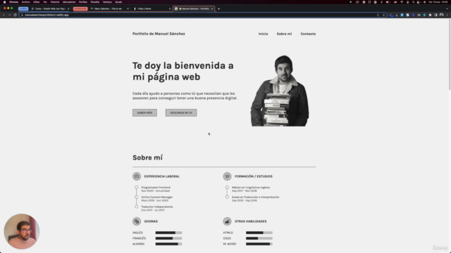 Aprende Figma para Programadores haciendo un Portfolio Web – Screenshot 4