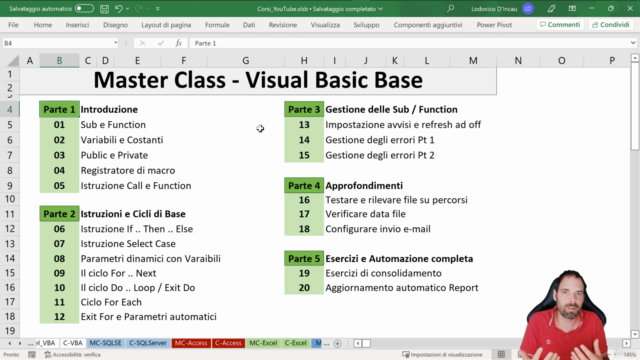 Introduzione ai concetti del Visual Basic per Excel/Access - Screenshot_01