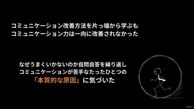 コミュニケーション能力最速改善クラス!たった1つの本質的原因を解決しコミュニケーション力を底上げする講座 – Screenshot 1