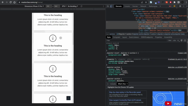 How to make website with Elementor Flexbox Container – Screenshot 3