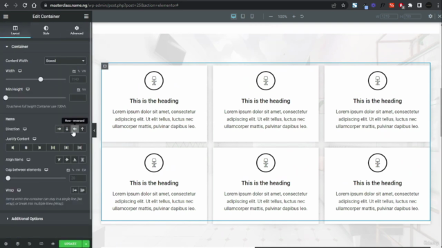 How to make website with Elementor Flexbox Container – Screenshot 4
