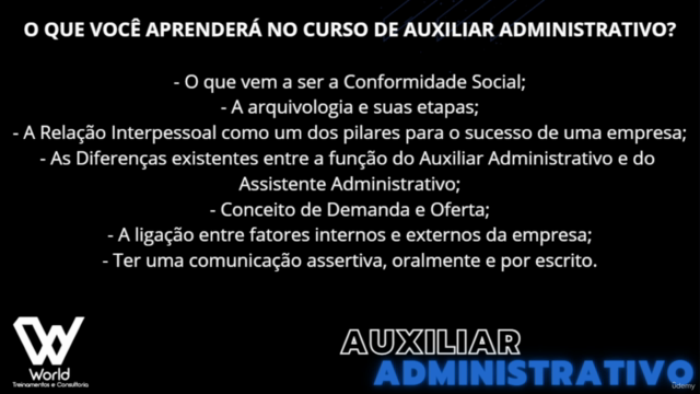 Auxiliar Administrativo – Screenshot 3