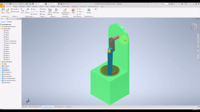 Autodesk Inventor 2023-24, Essential Training – Screenshot 3