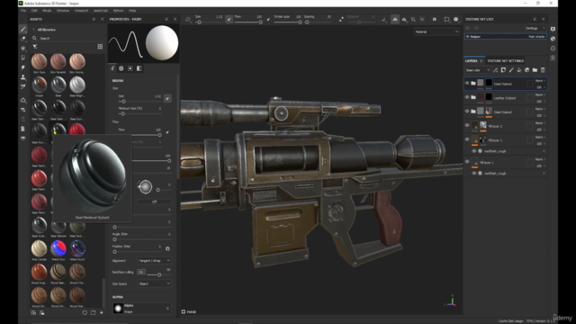 The Ultimate weapon course (Create Sniper in Blender 3.4 ) – Screenshot 4