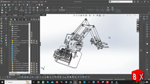 SolidWorks Motion- Crea animaciones en SolidWorks – Screenshot 1