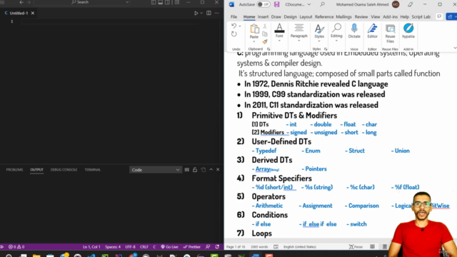 Learn C Programming | تعلم البرمجة بلغة سي – Screenshot 2