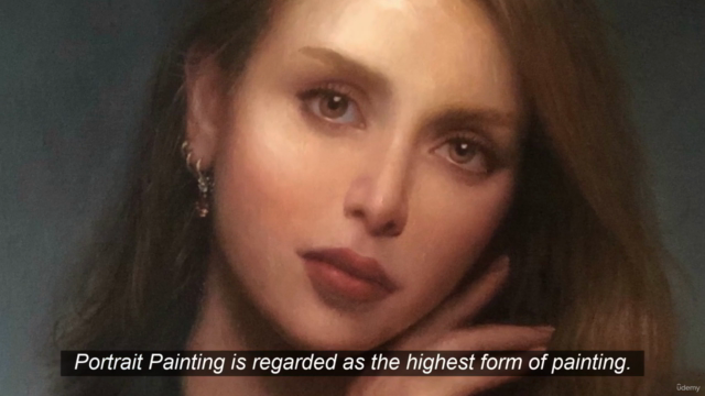 Master Portrait Painting In Oil Color Series 2 – Screenshot 1