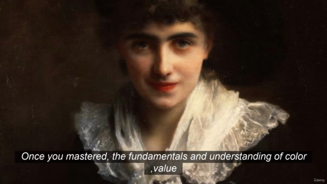 Master Portrait Painting In Oil Color Series 2 – Screenshot 3