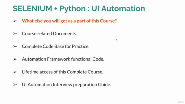 Selenium PYTHON : (Basic + Advance + Framework) – Screenshot 4