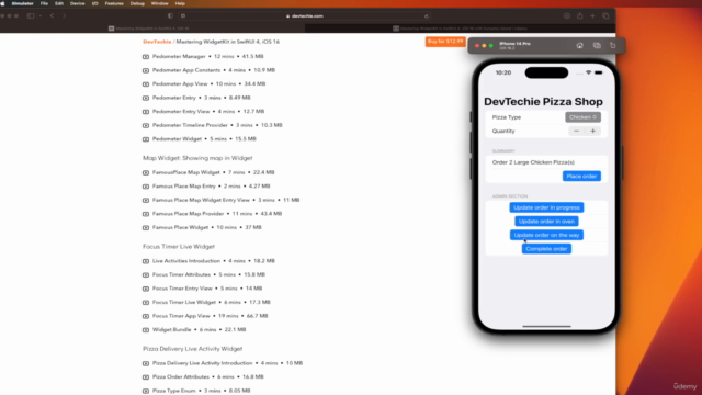 Mastering WidgetKit in SwiftUI 4, iOS 16 with Dynamic Island – Screenshot 4