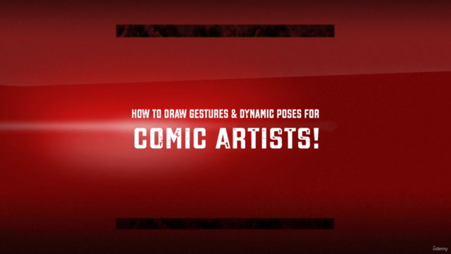 How to Draw Gestures and Dynamic Poses for Comic Artists! – Screenshot 4