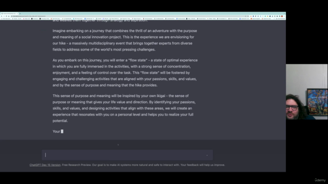 Backcasting from a solar punk future using generative AI – Screenshot 3