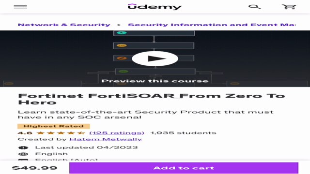 Fortinet FortiSOAR From Zero To Hero – Screenshot 1