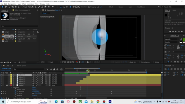 After Effects 2023 Sıfırdan İleri Seviye Full Set 35+ Proje – Screenshot 1