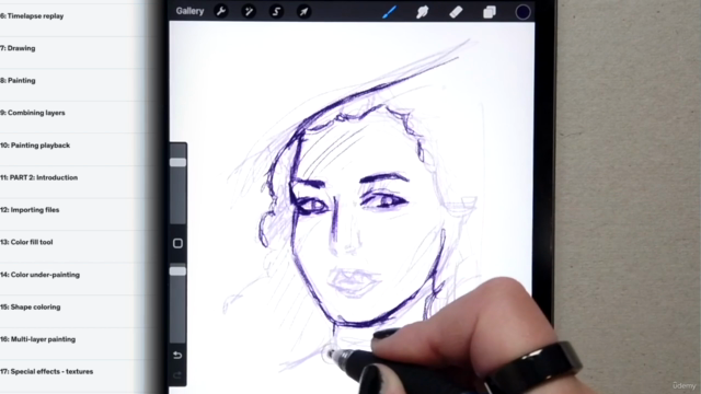Intro to Procreate – Screenshot 2
