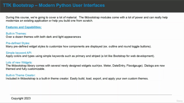 TTK Bootstrap - Modern Python User Interfaces – Screenshot 1